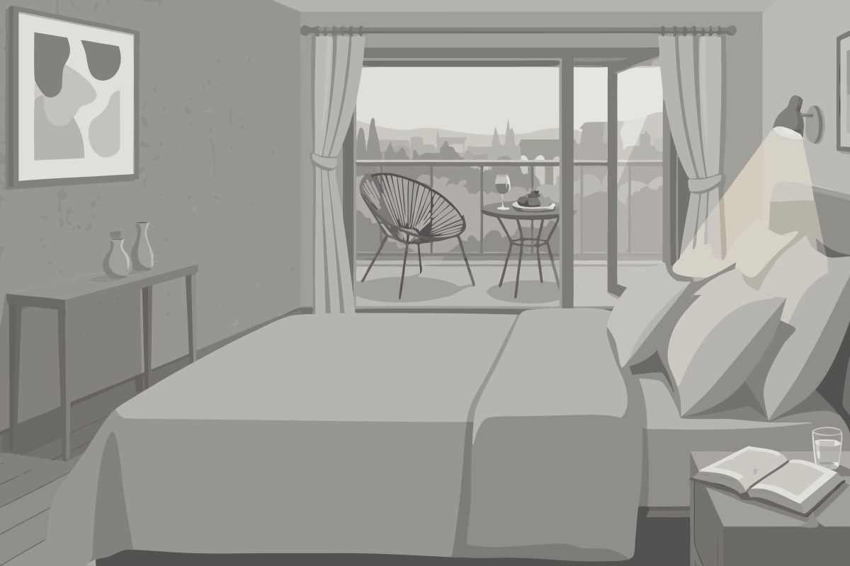 Suite - Vue sur Jardin